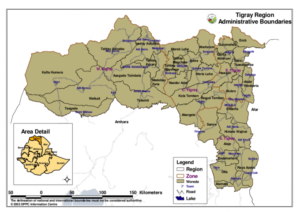 Tigray map